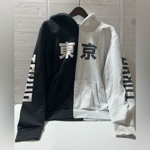 Tokyo Black and White Hoodie